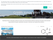 Tablet Screenshot of northwestgreenchemistry.org